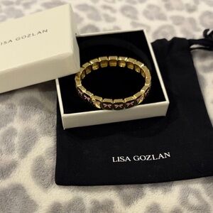 Lisa Gozlan Gold Bracelet with Bow Design 6” (smallest size)
